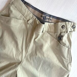 Miller's Women Equestrian Riding Breeches Tan Horseback Riding 28 Knee Patch USA